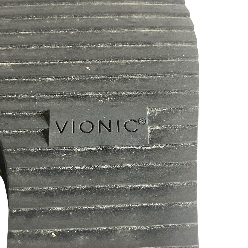 VIONIC Kayan Women's 8 Black Orthotic Backstrap Sport Comfort Sandals MSRP $125 - Picture 11 of 12